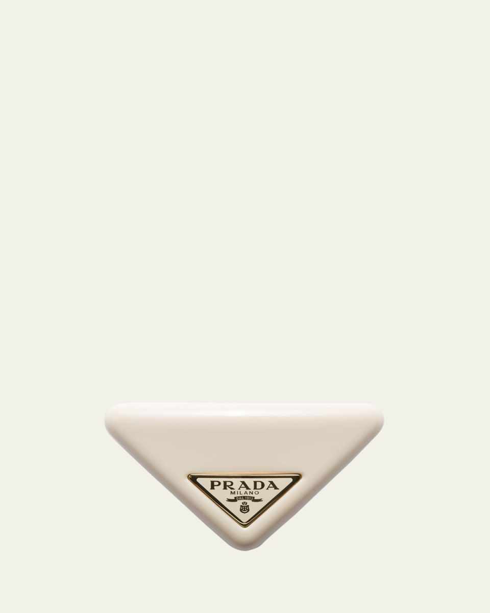Triangle Plexiglass Barrette